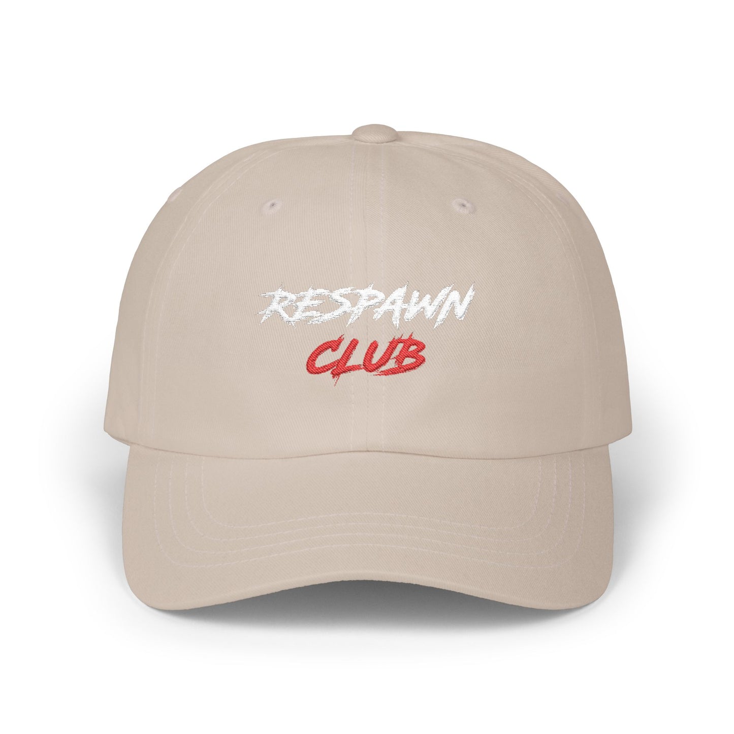 Respawn Club Dad Cap — Retro Gamer Baseball Hat