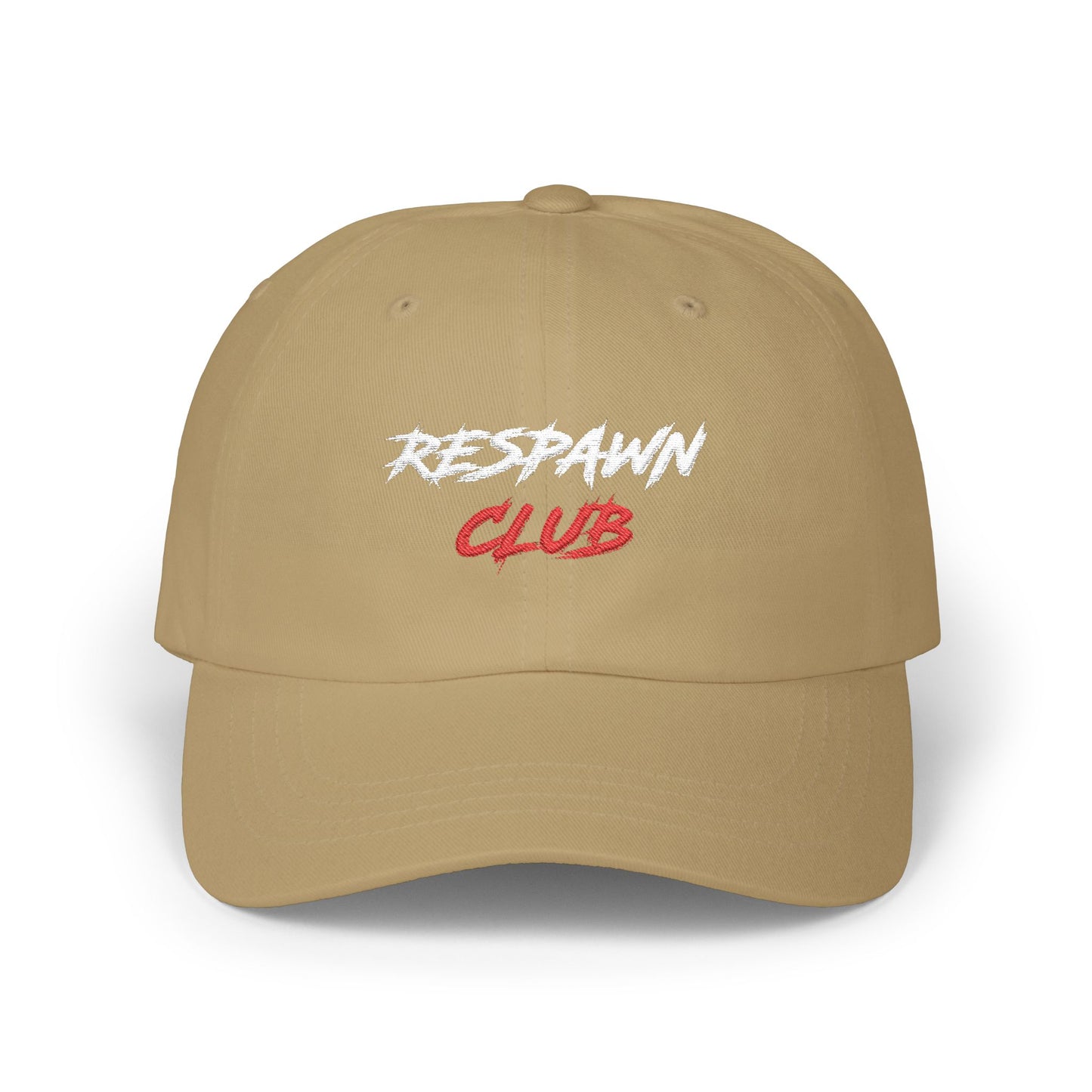 Respawn Club Dad Cap — Retro Gamer Baseball Hat