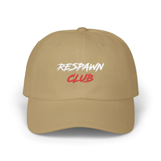 Respawn Club Dad Cap — Retro Gamer Baseball Hat
