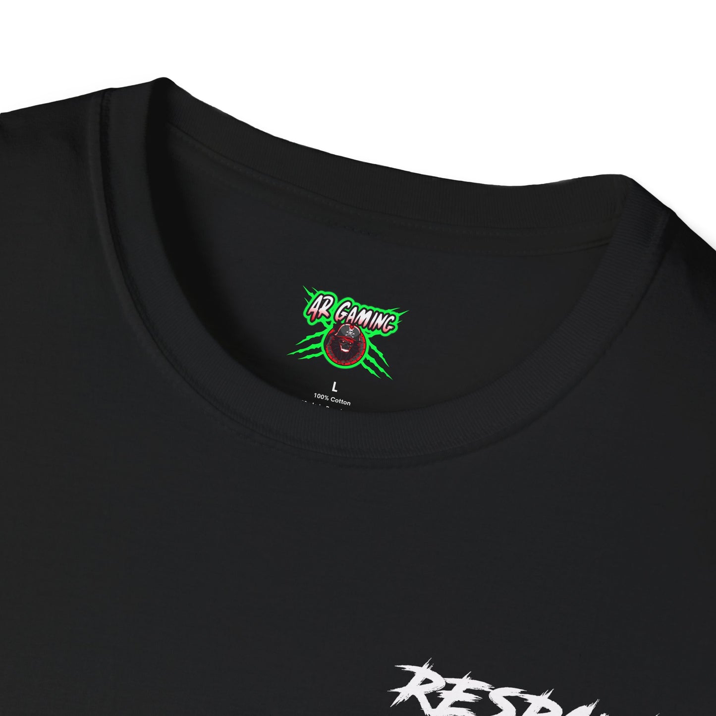Respawn Club T-Shirt — Gamer Retro Script Tee