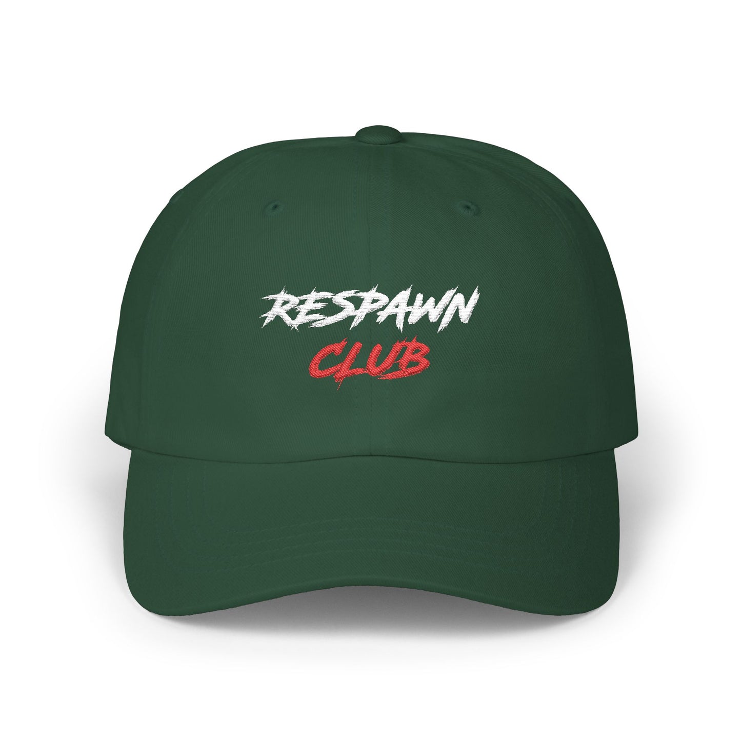 Respawn Club Dad Cap — Retro Gamer Baseball Hat