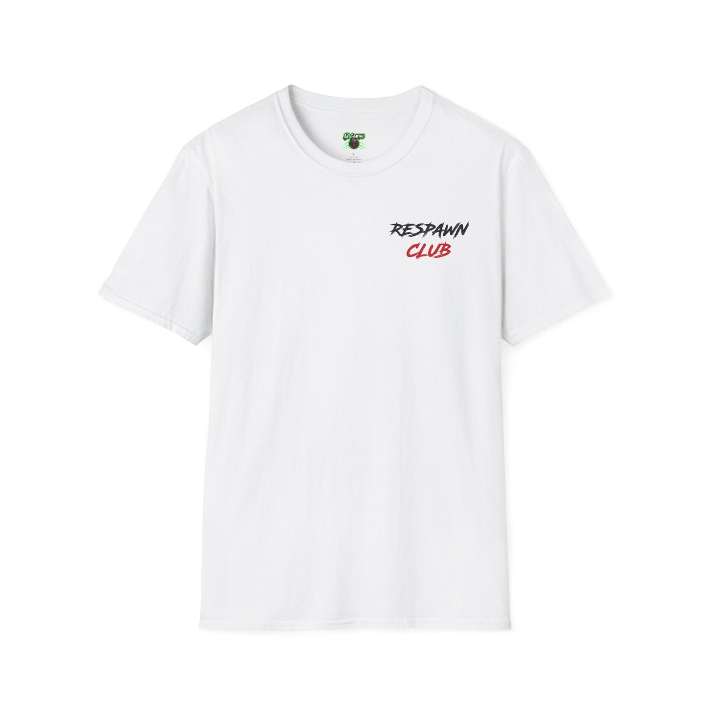 Respawn Club T-Shirt — Gamer Retro Script Tee