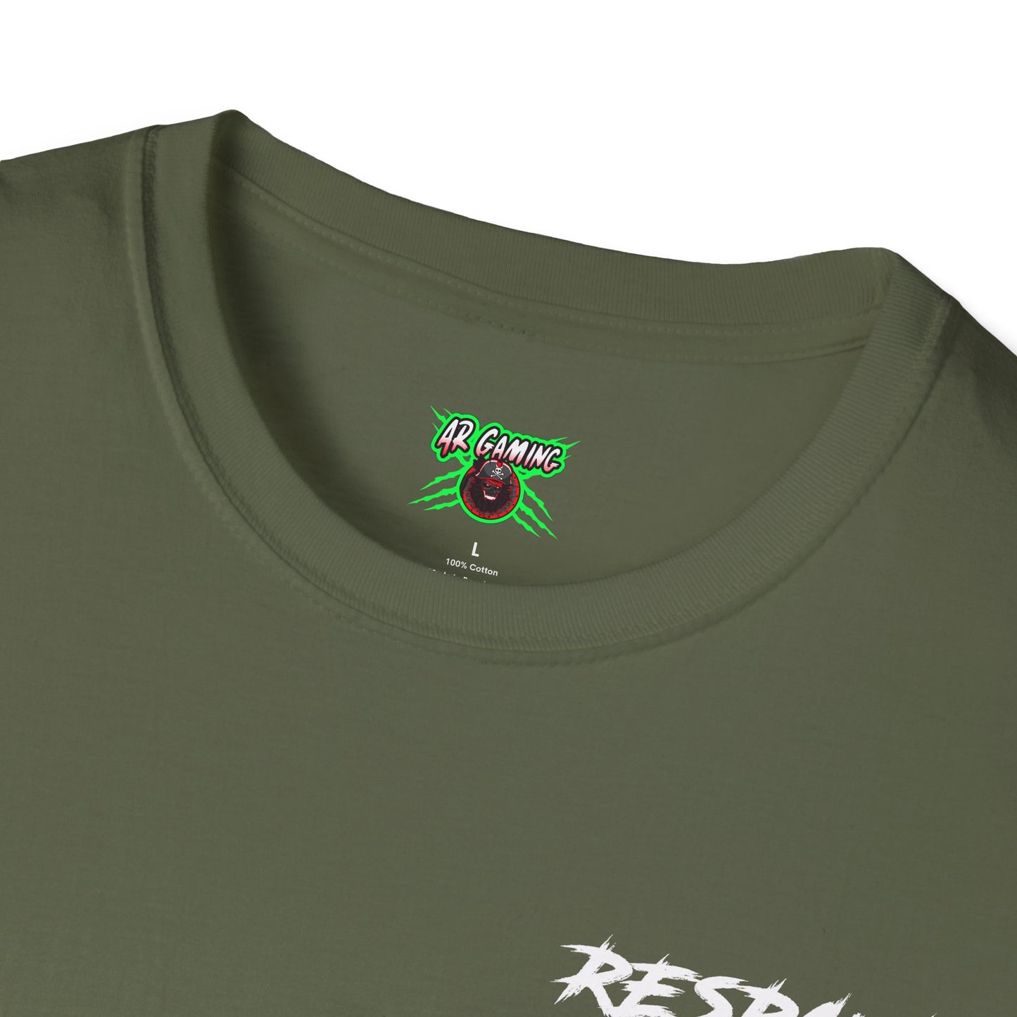 Respawn Club T-Shirt — Gamer Retro Script Tee