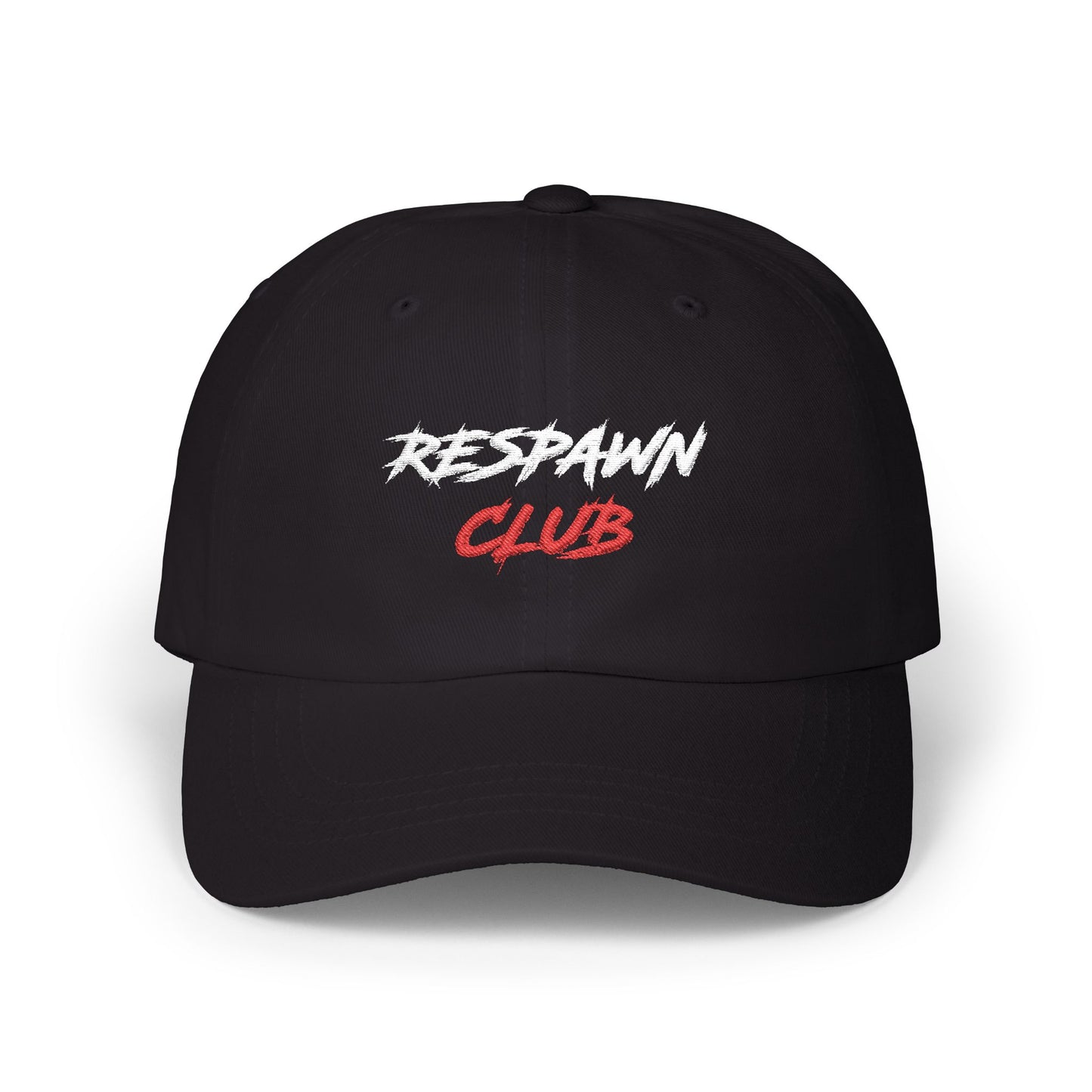 Respawn Club Dad Cap — Retro Gamer Baseball Hat
