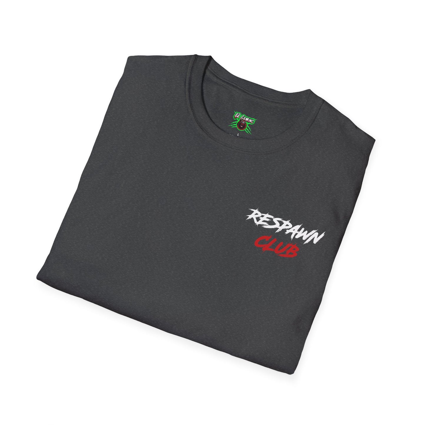 Respawn Club T-Shirt — Gamer Retro Script Tee