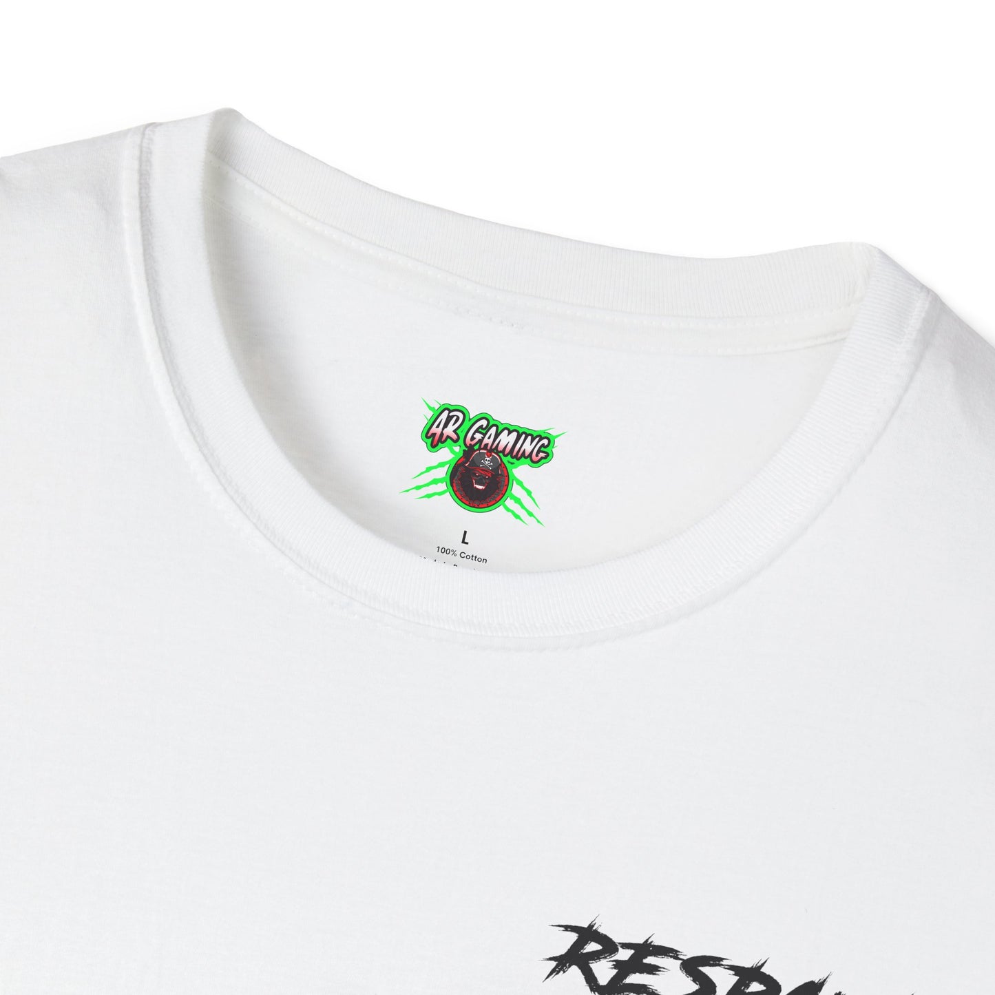 Respawn Club T-Shirt — Gamer Retro Script Tee